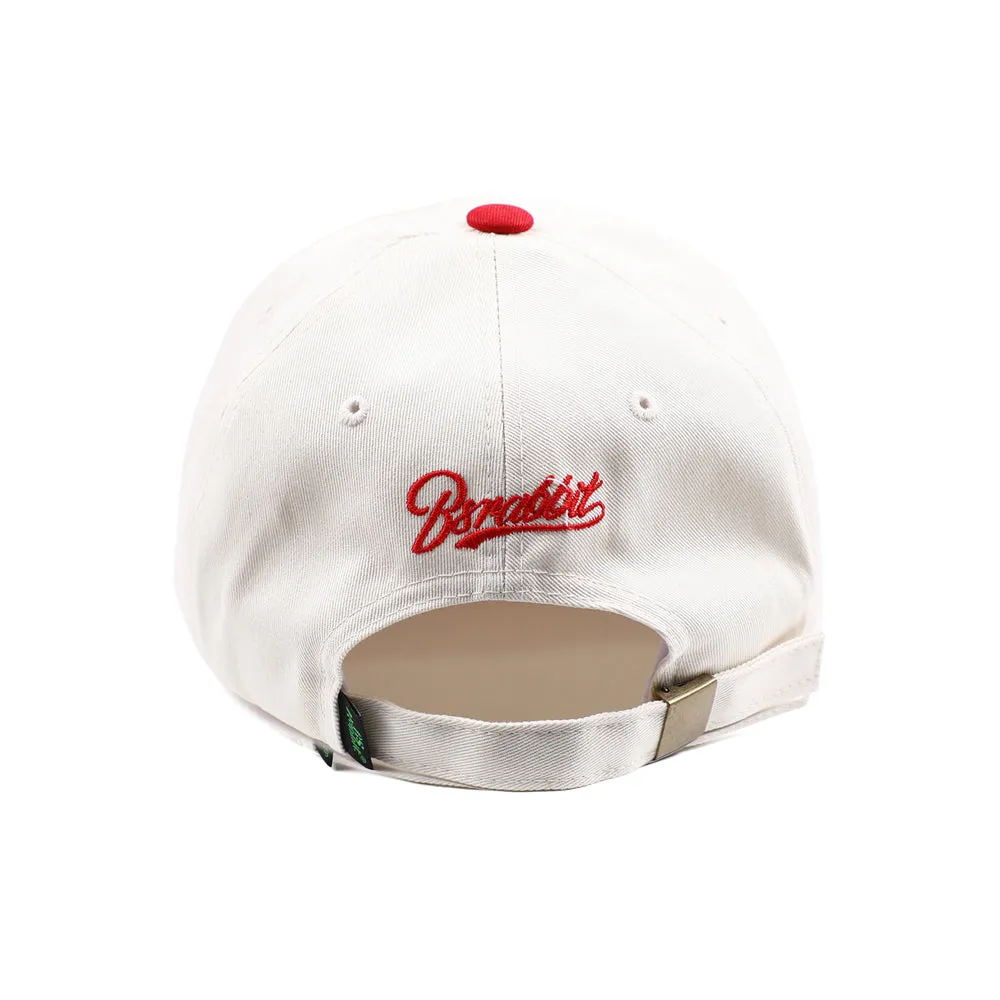 LUCKY ARCH CAP RED / CREAM