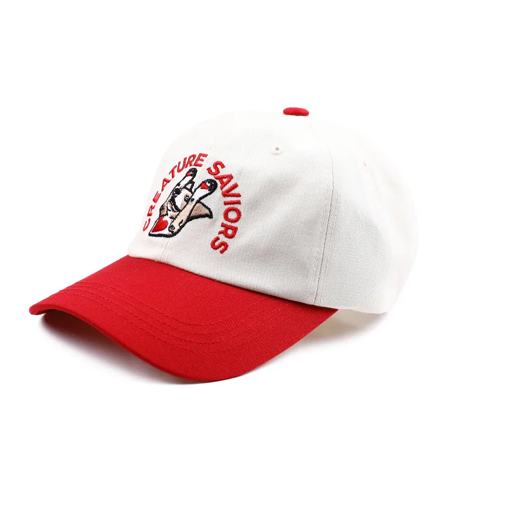 LUCKY ARCH CAP RED / CREAM