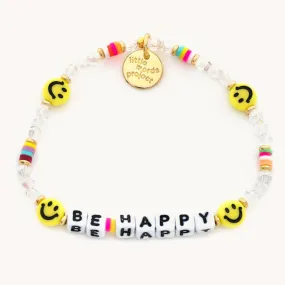 Lucky Symbols Be Happy Bracelet