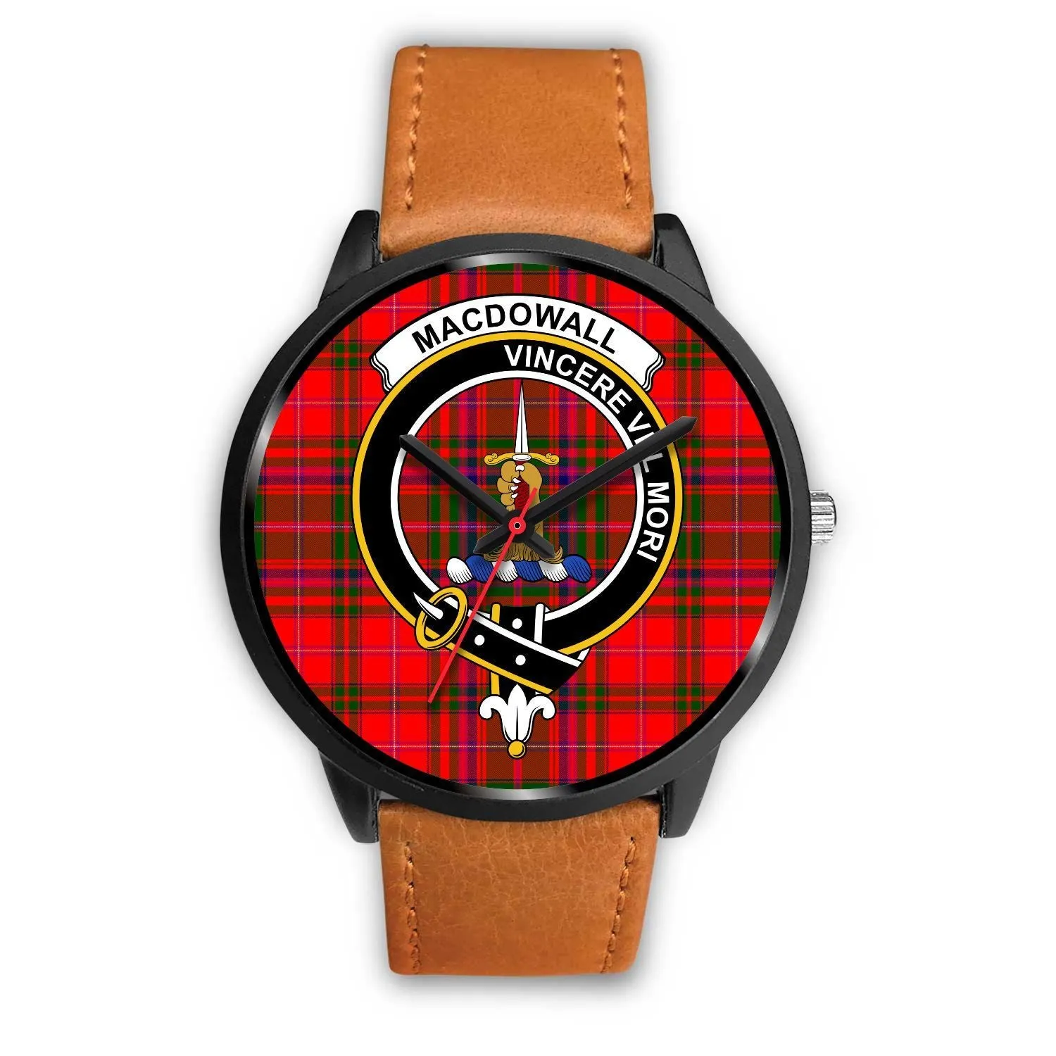 MacDowall Clan Badge Tartan Black Watch