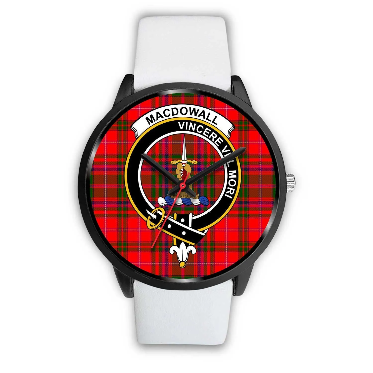 MacDowall Clan Badge Tartan Black Watch