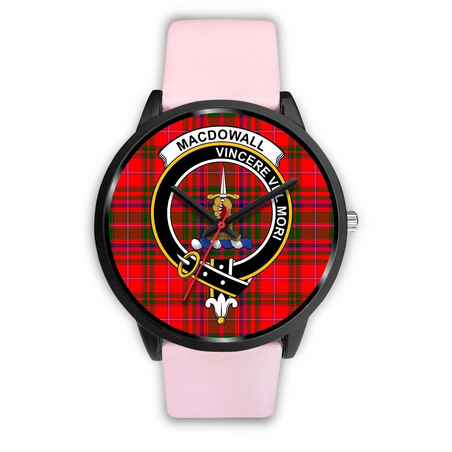 MacDowall Clan Badge Tartan Black Watch