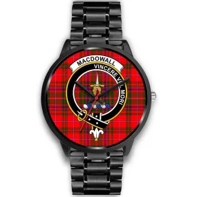 MacDowall Clan Badge Tartan Black Watch