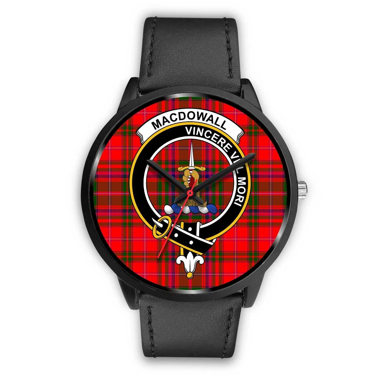 MacDowall Clan Badge Tartan Black Watch