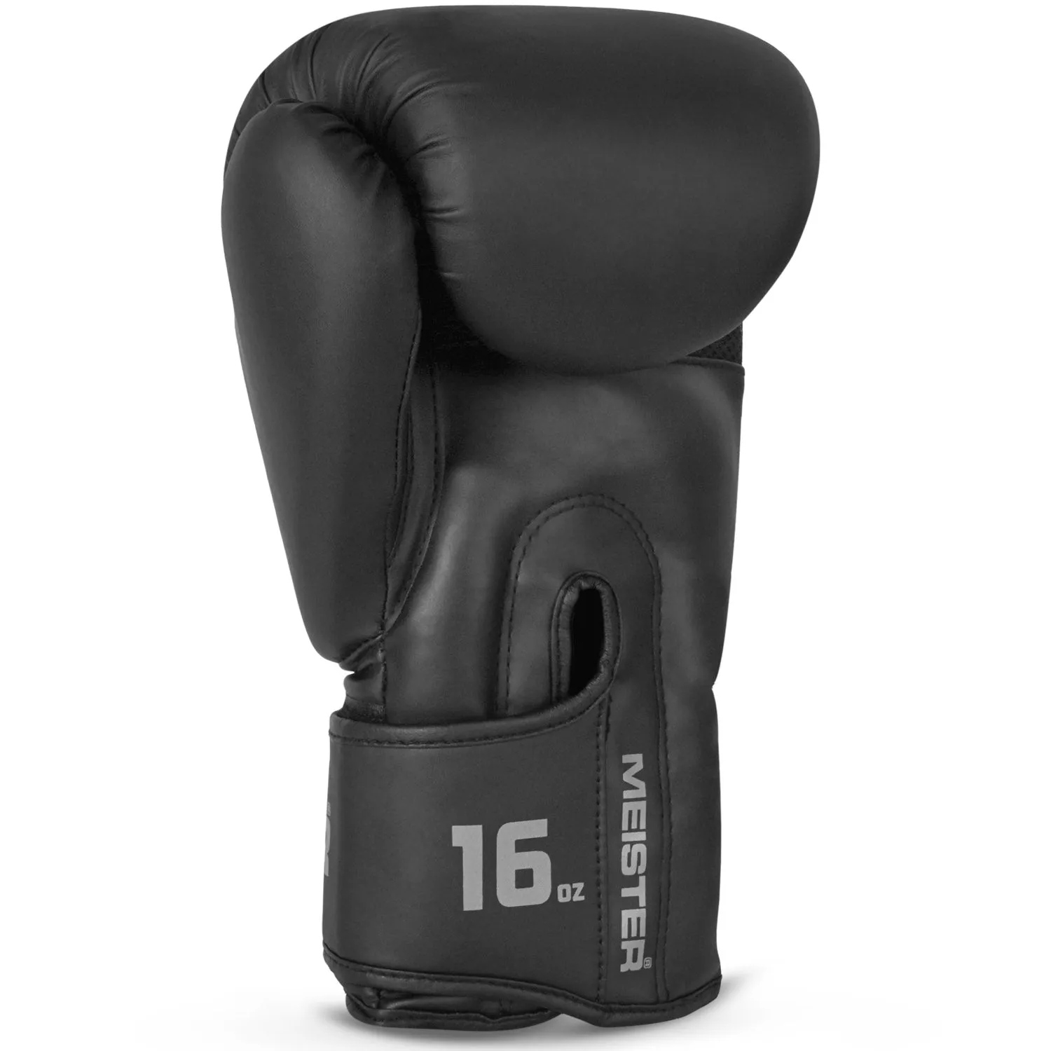 Meister 16oz [CRITICAL] Boxing Gloves - Matte Black