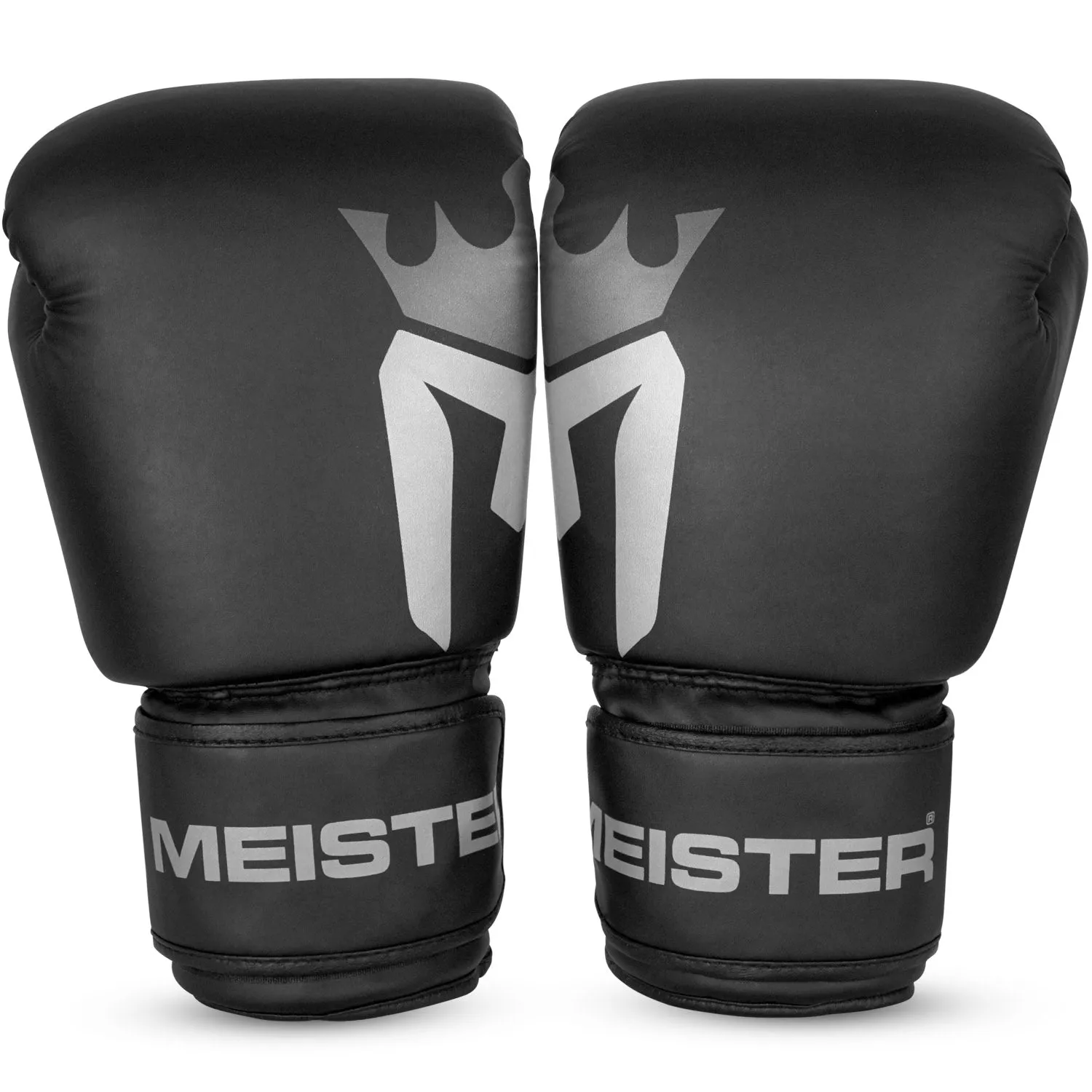 Meister 16oz [CRITICAL] Boxing Gloves - Matte Black