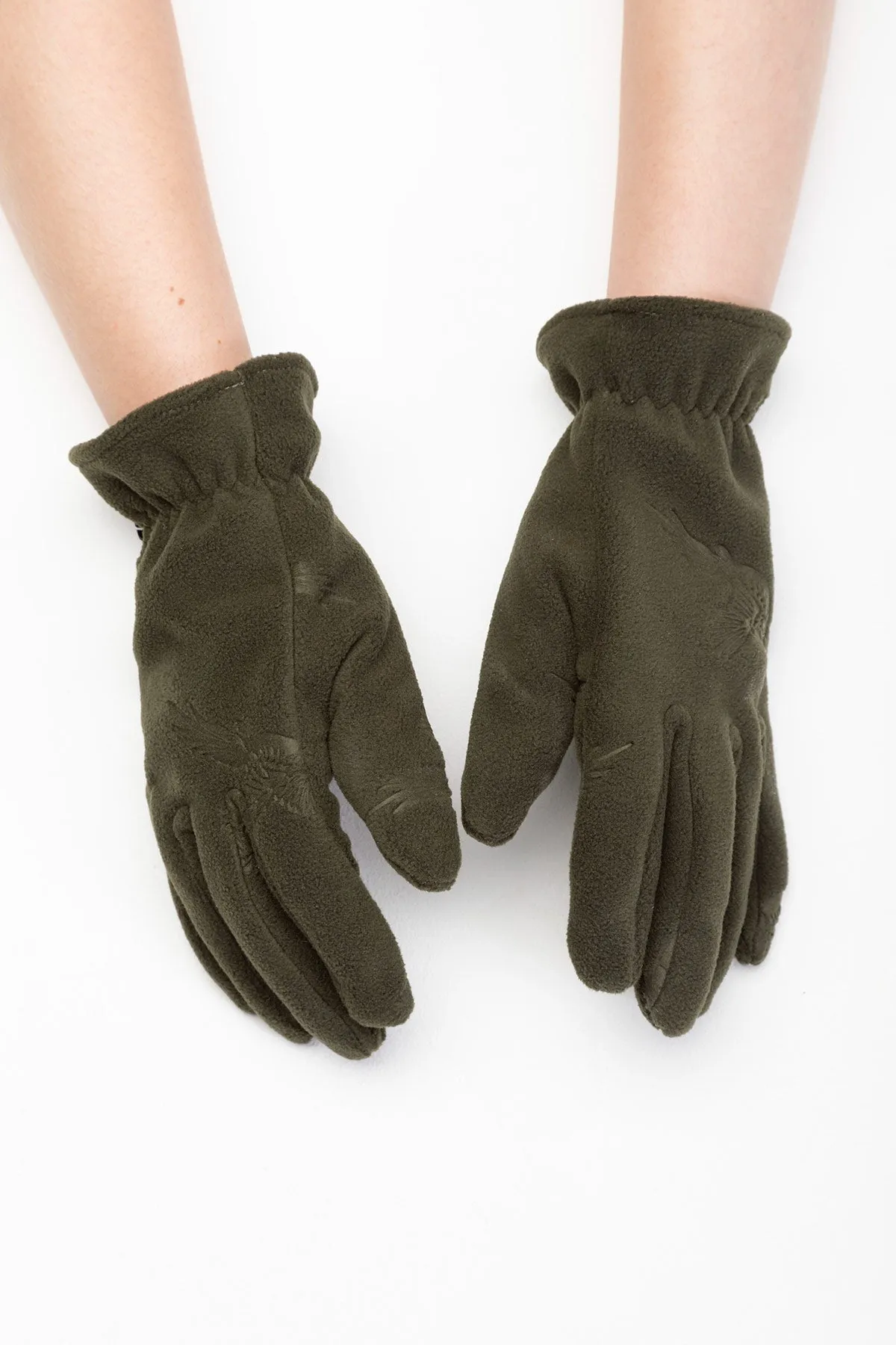 Men's Fleece Gloves - Haxby