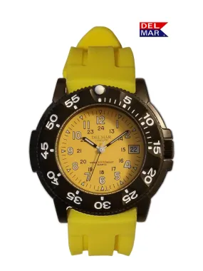 Men's Sand Key Dive 200 M Yellow Face & Watch Strap #50384