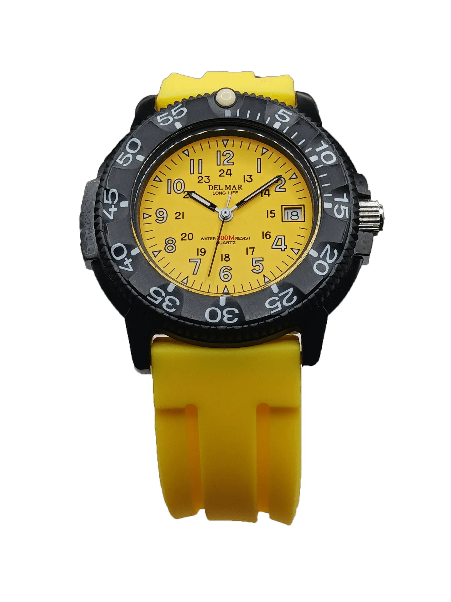 Men's Sand Key Dive 200 M Yellow Face & Watch Strap #50384