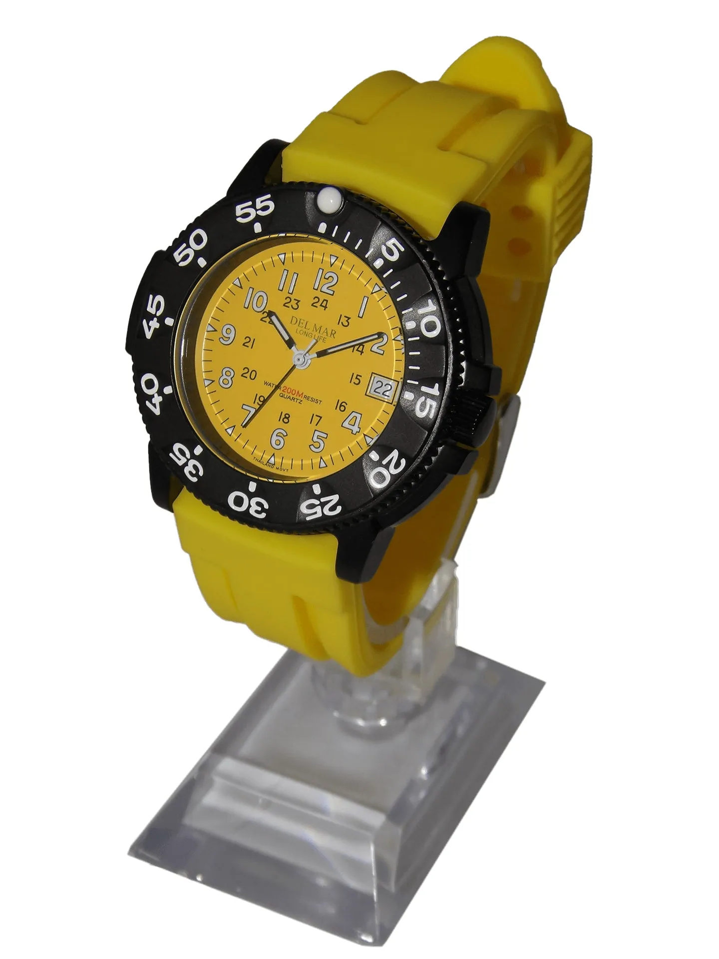 Men's Sand Key Dive 200 M Yellow Face & Watch Strap #50384