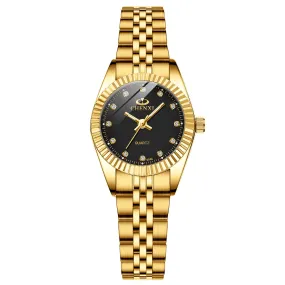 Men's Women's Watch Waterproof Business Watch Watch Watch Female Men's Golden Couple Watch