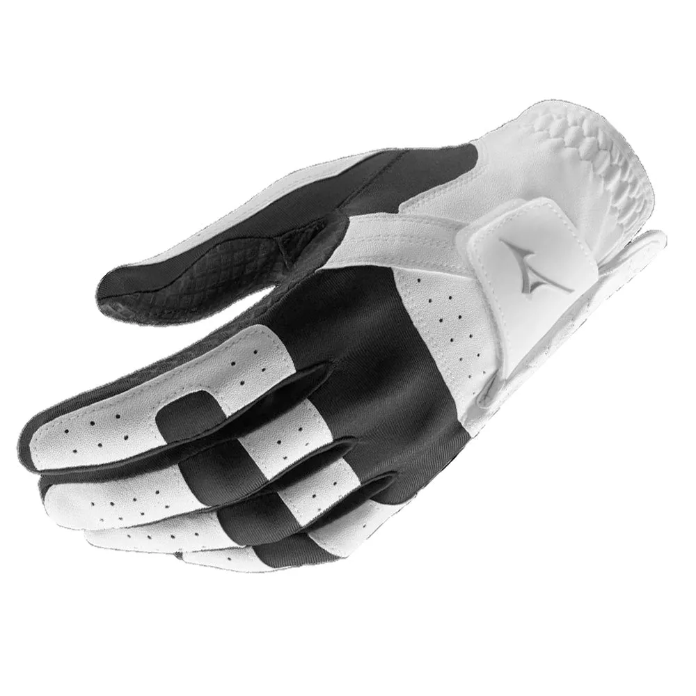 Mizuno Stretch Glove - White/Black