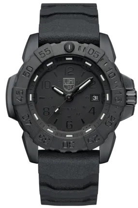 Navy SEAL RSC 3251.BO.CB (Carbon Bezel) Blackout Steel Military Dive Watch - 45mm