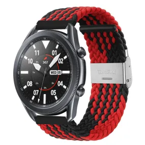 Nylon Braided Loop Watch Straps Compatible with the Olympic 22mm Range