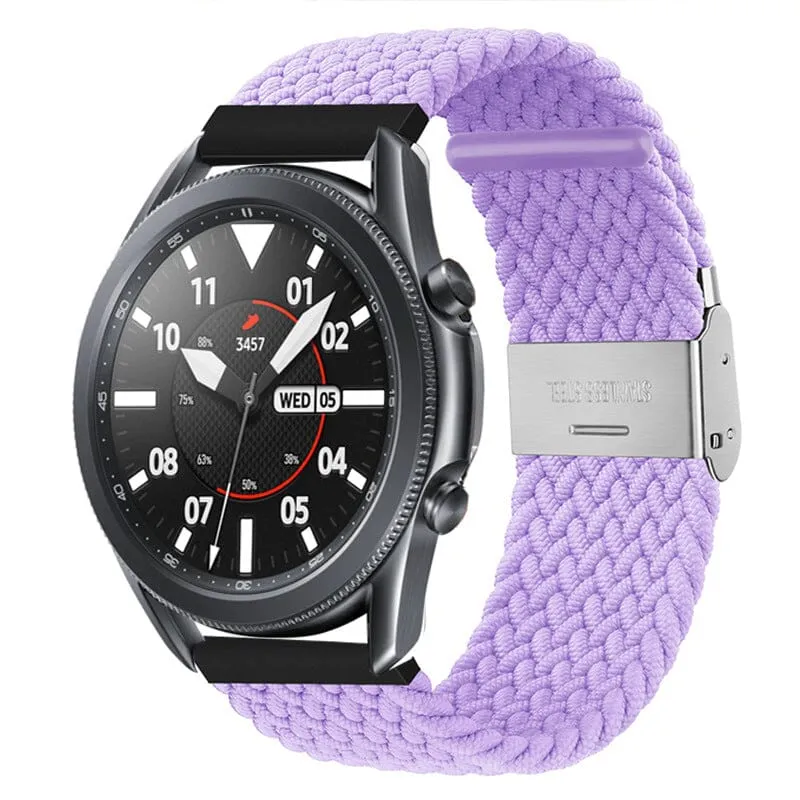 Nylon Braided Loop Watch Straps Compatible with the Olympic 22mm Range