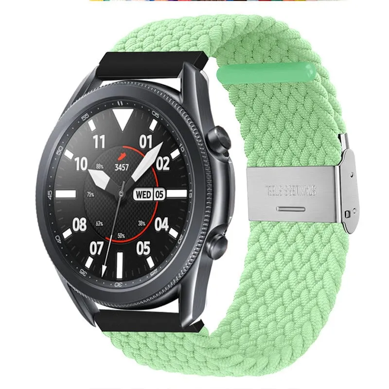 Nylon Braided Loop Watch Straps Compatible with the Olympic 22mm Range