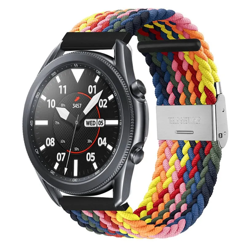 Nylon Braided Loop Watch Straps Compatible with the Olympic 22mm Range