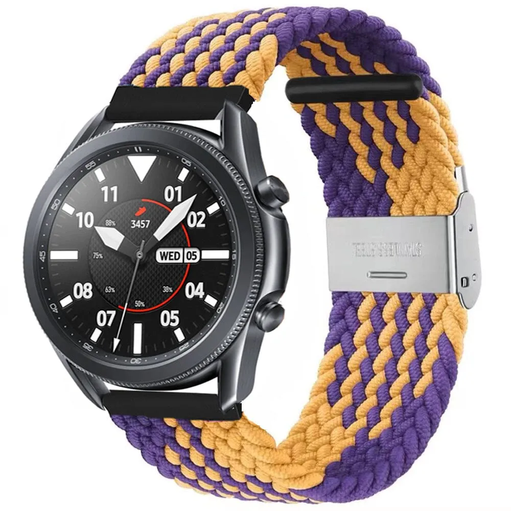 Nylon Braided Loop Watch Straps Compatible with the Olympic 22mm Range