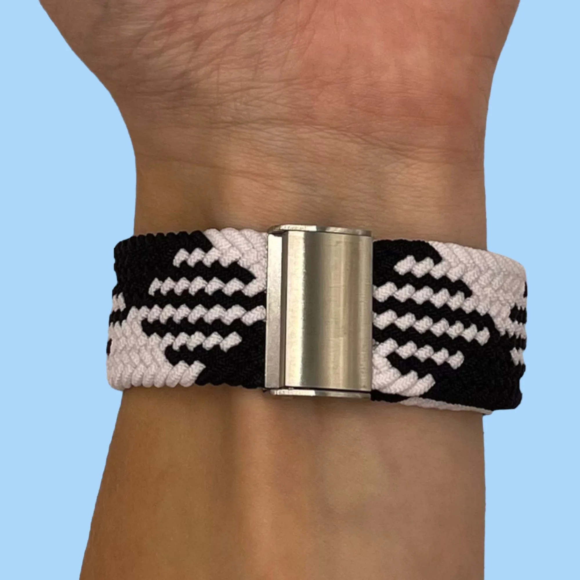 Nylon Braided Loop Watch Straps Compatible with the Olympic 22mm Range