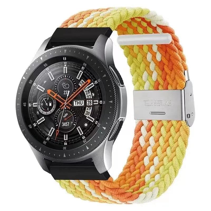 Nylon Braided Loop Watch Straps Compatible with the Olympic 22mm Range