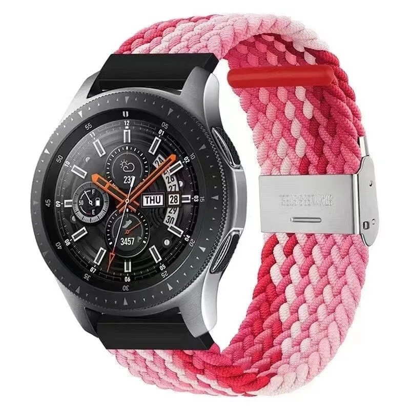 Nylon Braided Loop Watch Straps Compatible with the Olympic 22mm Range