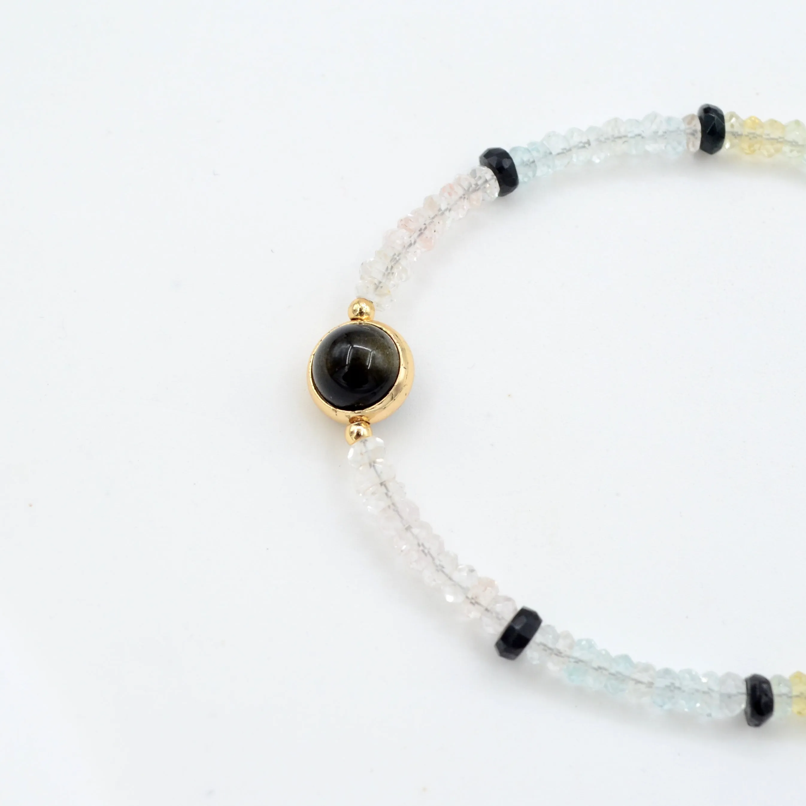 Obsidian natural Crystal bracelet for ladies