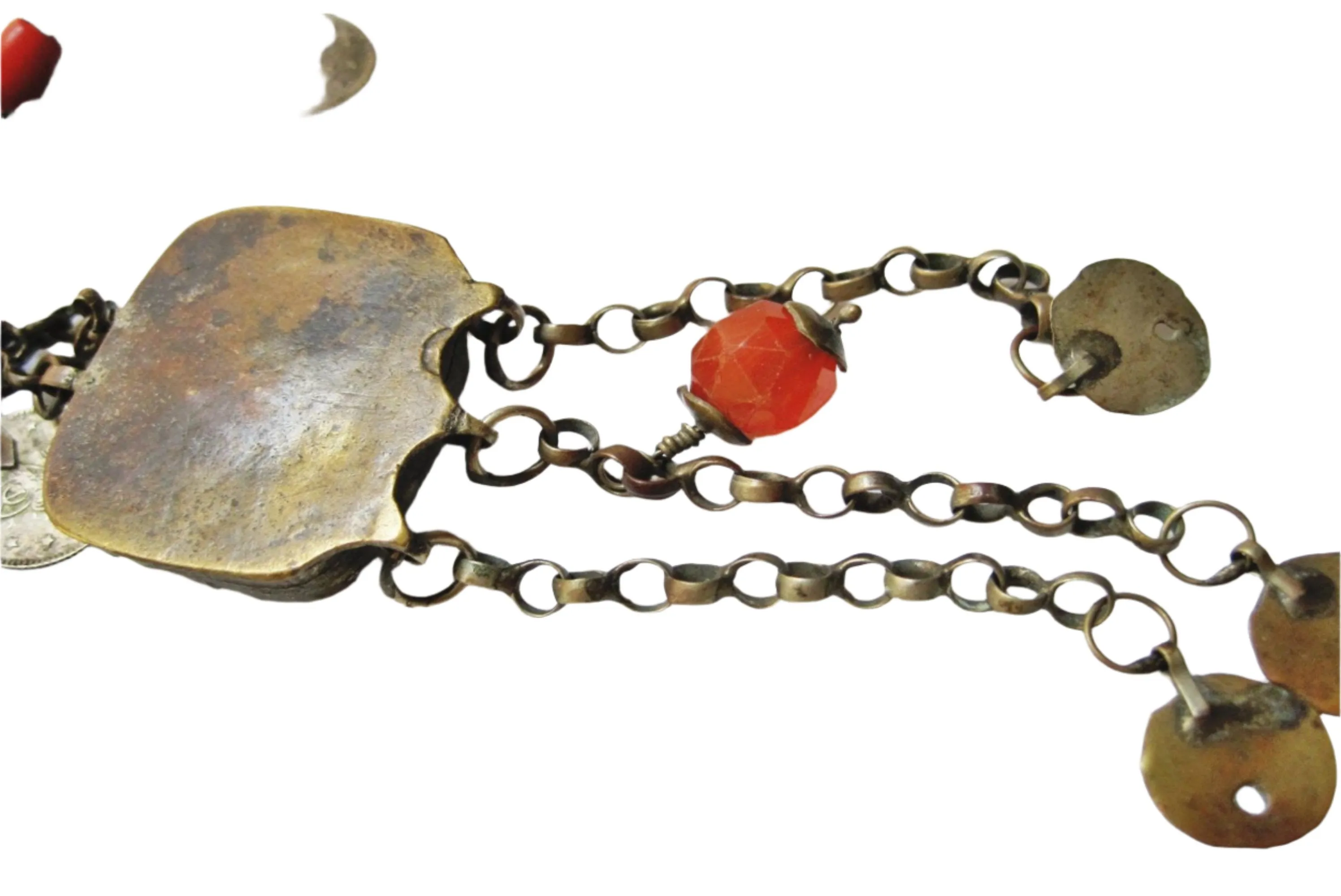 On hold for L - Old Kurdish Necklace with Coins from the Ottoman Era