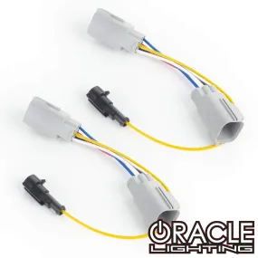 ORACLE Lighting Adapter Harness for Export Model Euro/UAE Jeep Wrangler JK Tail Light Amber Turn Signal (Pair)