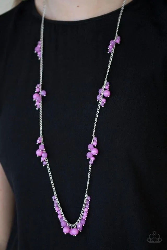 Paparazzi Necklace - Coral Reefs - Purple