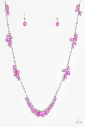 Paparazzi Necklace ~ Coral Reefs - Purple