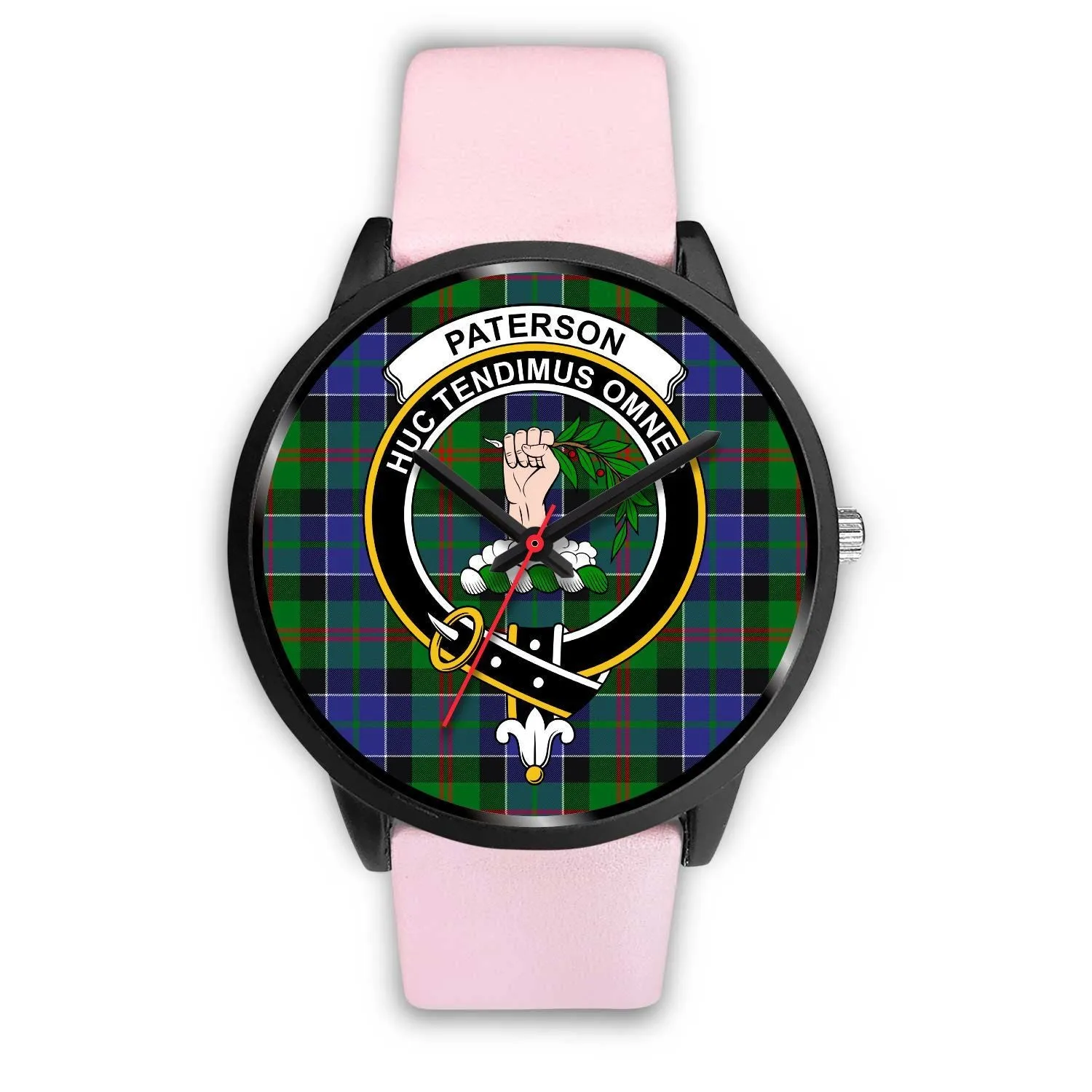 Paterson Clan Badge Tartan Black Watch