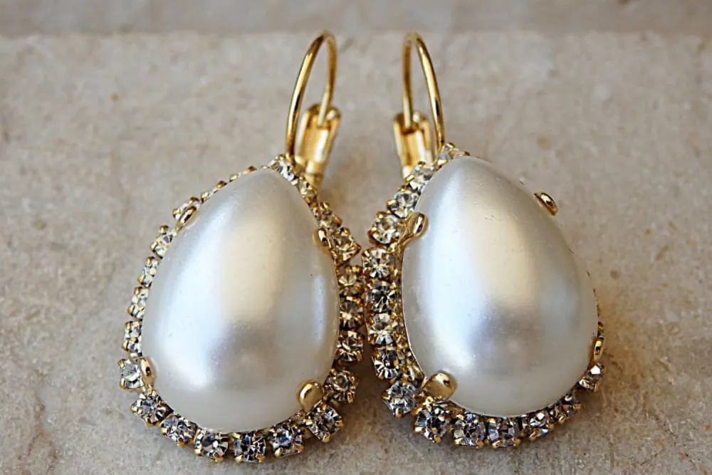 Pearl Drop Earrings