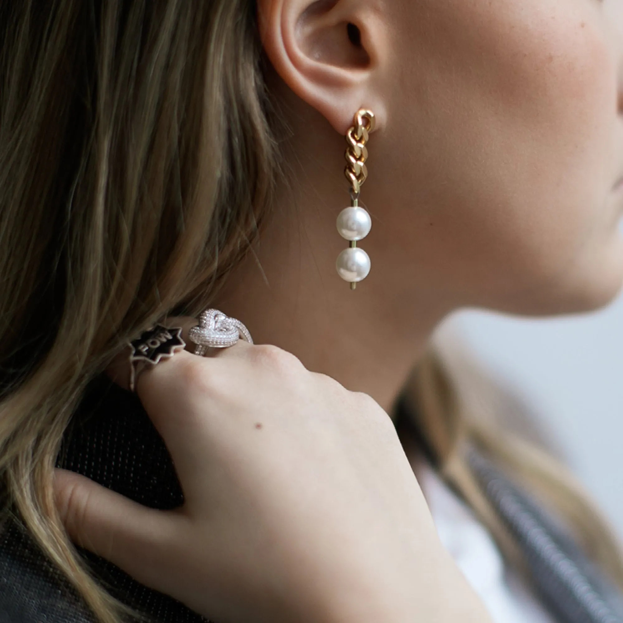 Pearl Pansar Earrings