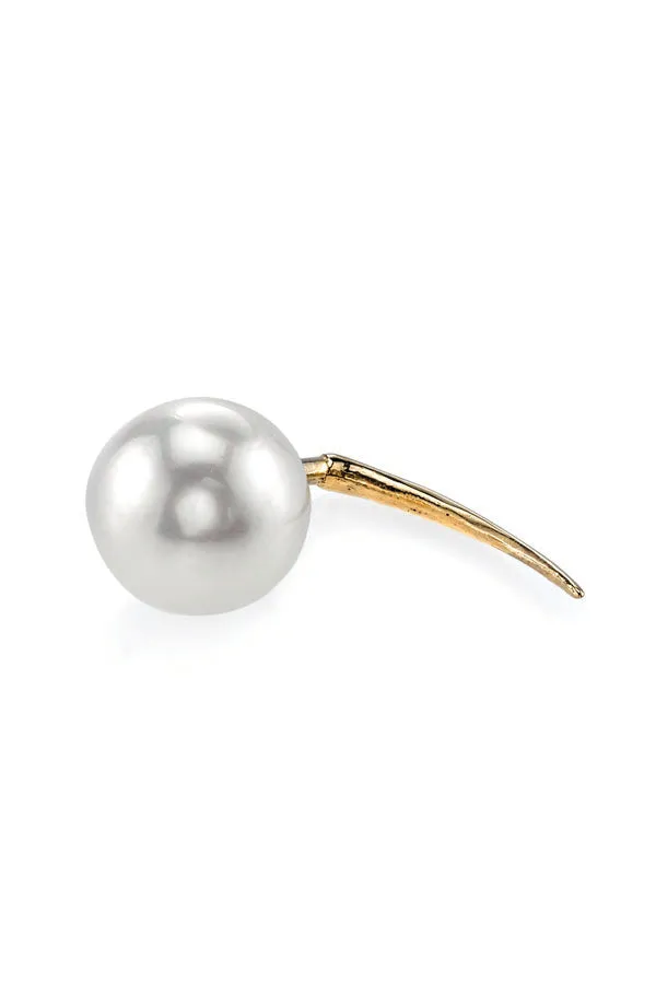 Pearl   Tusk Earring