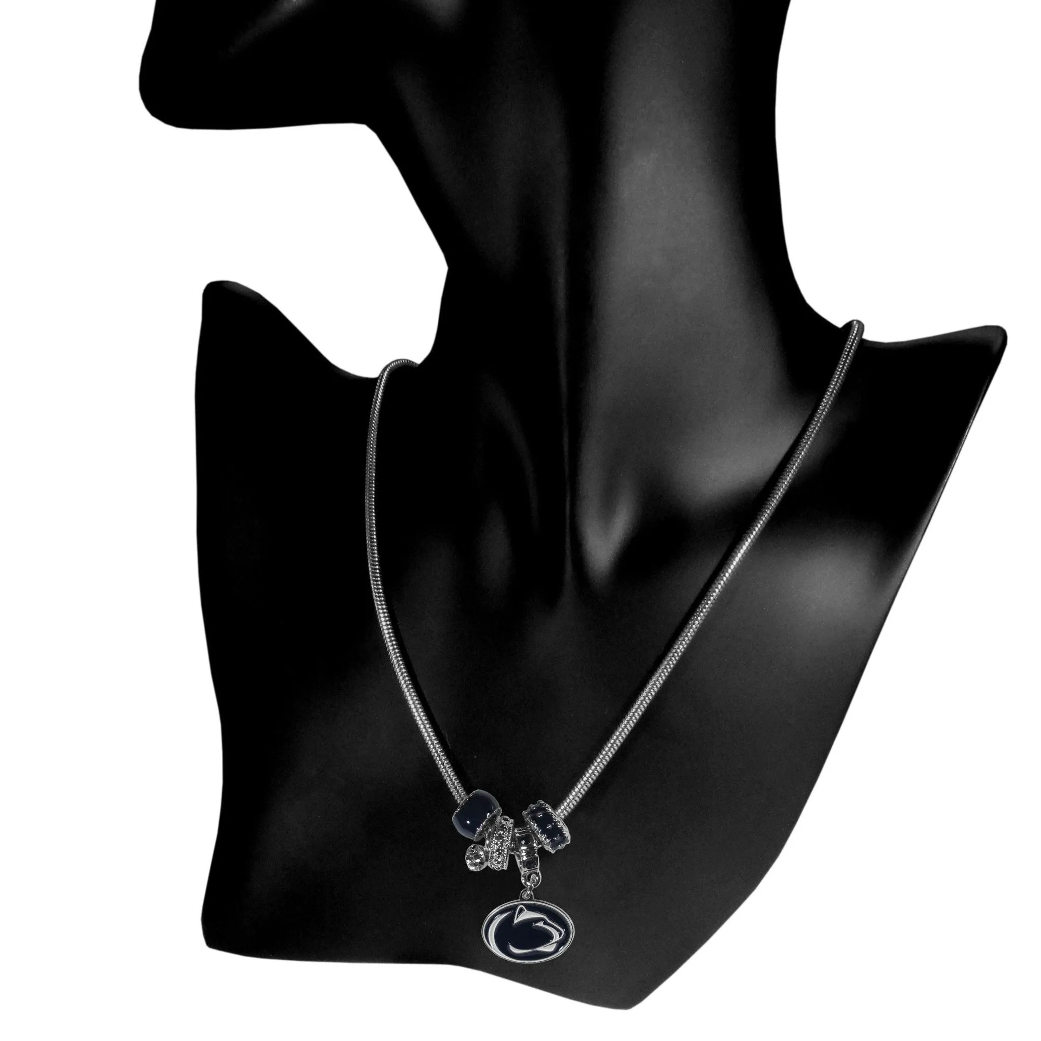 Penn St. Nittany Lions Euro Bead Necklace