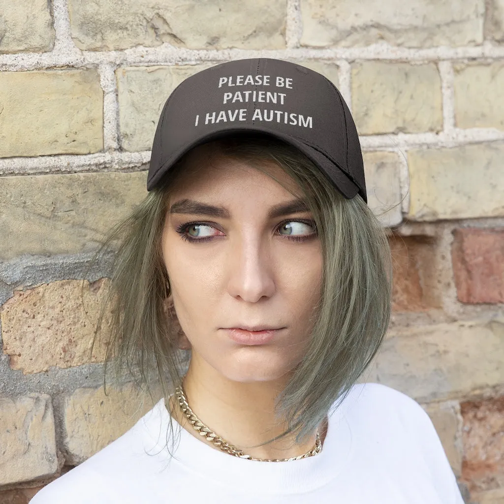 Please Be Patient I Have Autism Dad Hat