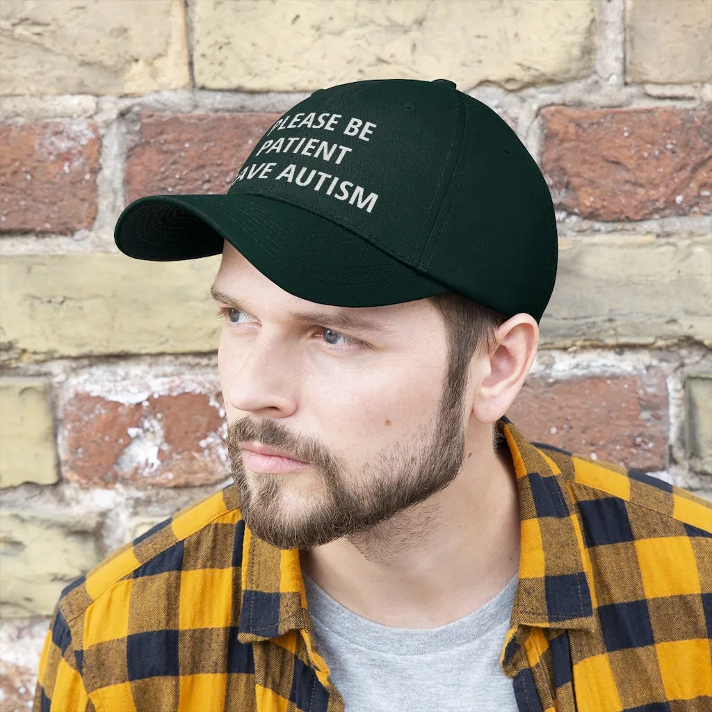 Please Be Patient I Have Autism Dad Hat