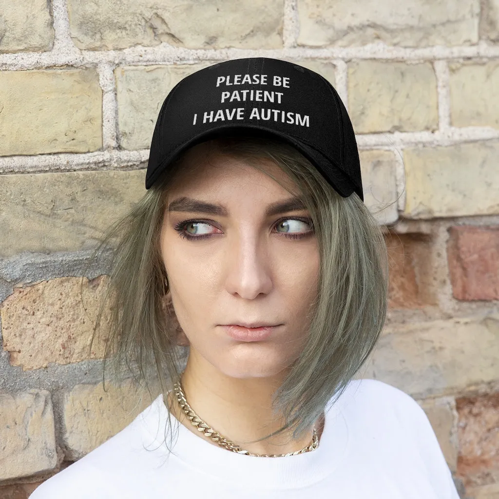 Please Be Patient I Have Autism Dad Hat