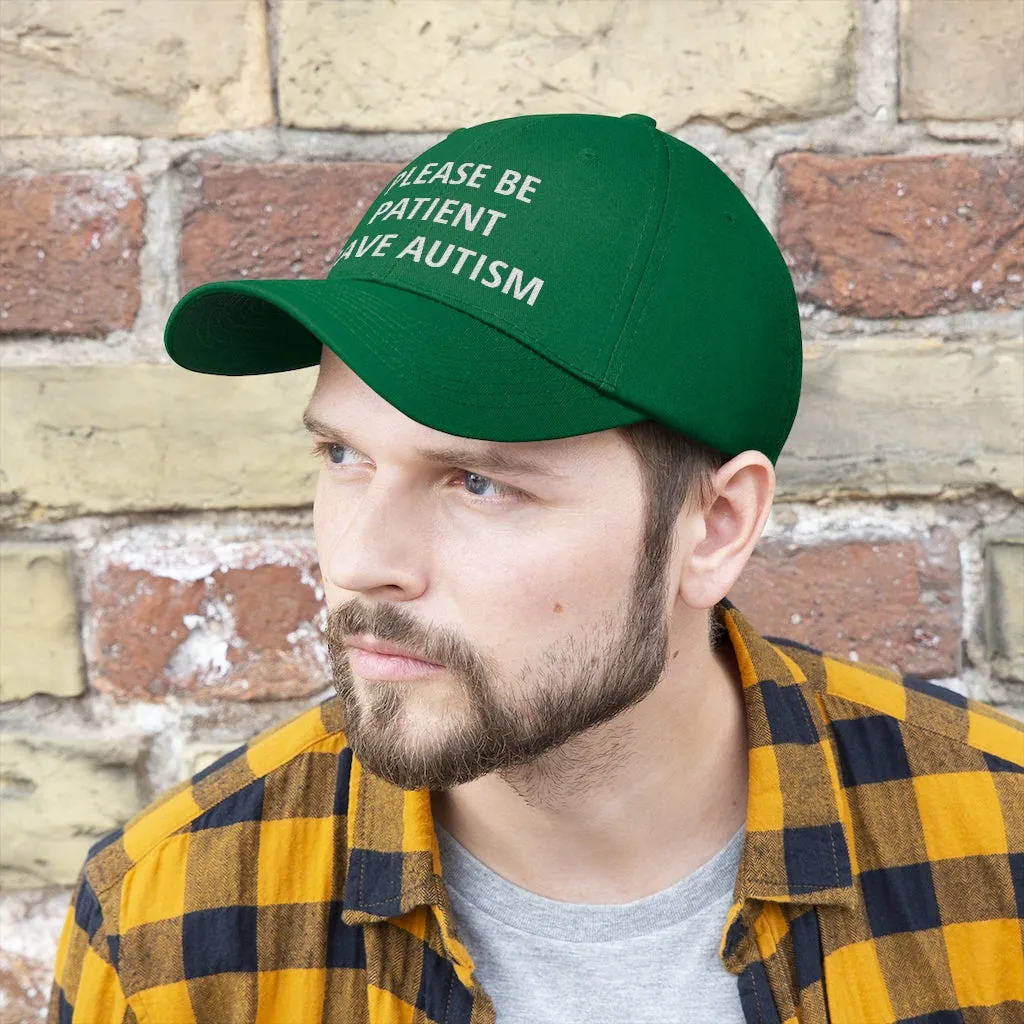 Please Be Patient I Have Autism Dad Hat