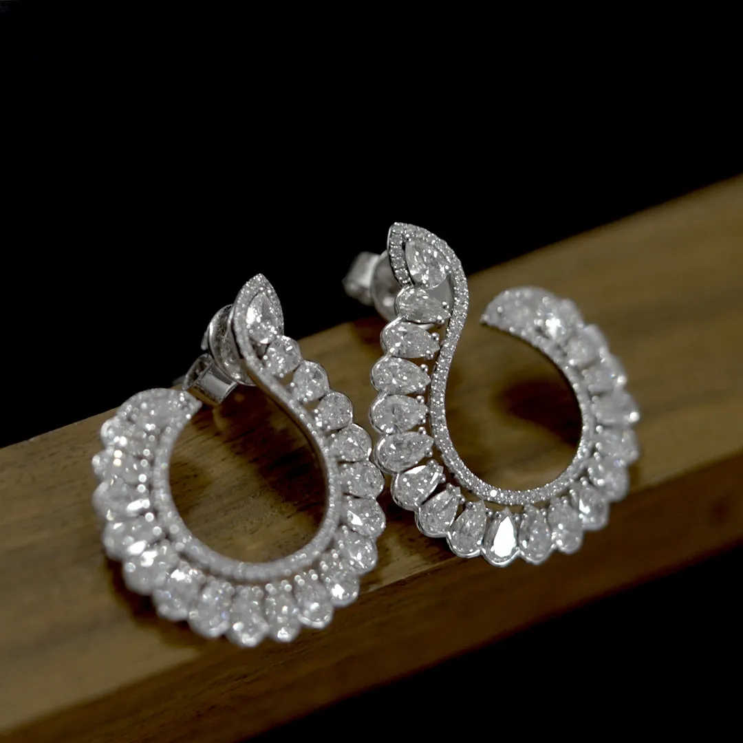 Pour La Vie - Diamond Earrings