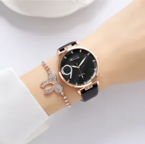 Premium Bow Faux Stone Watch