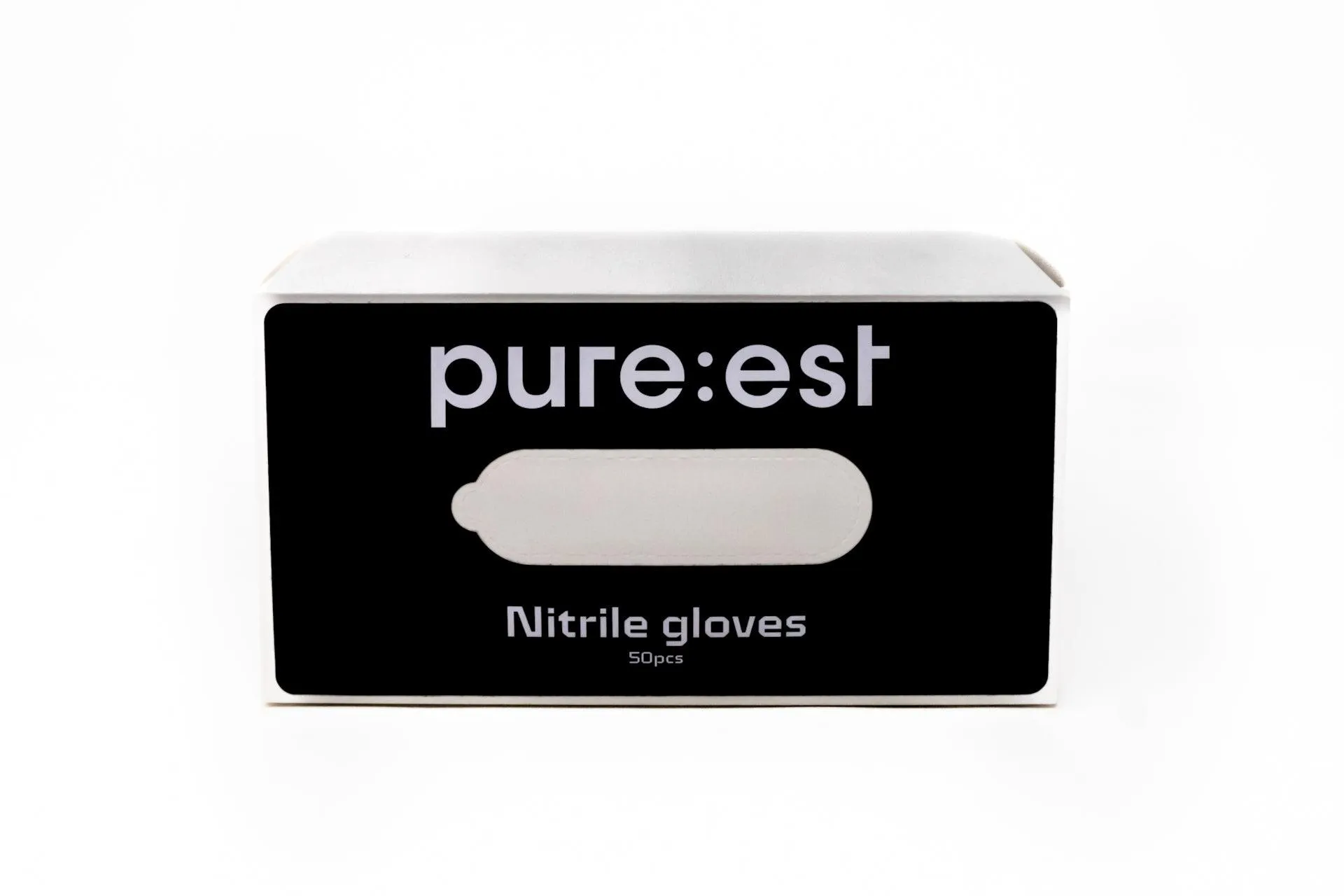 PURE:EST | Black Nitrile Gloves