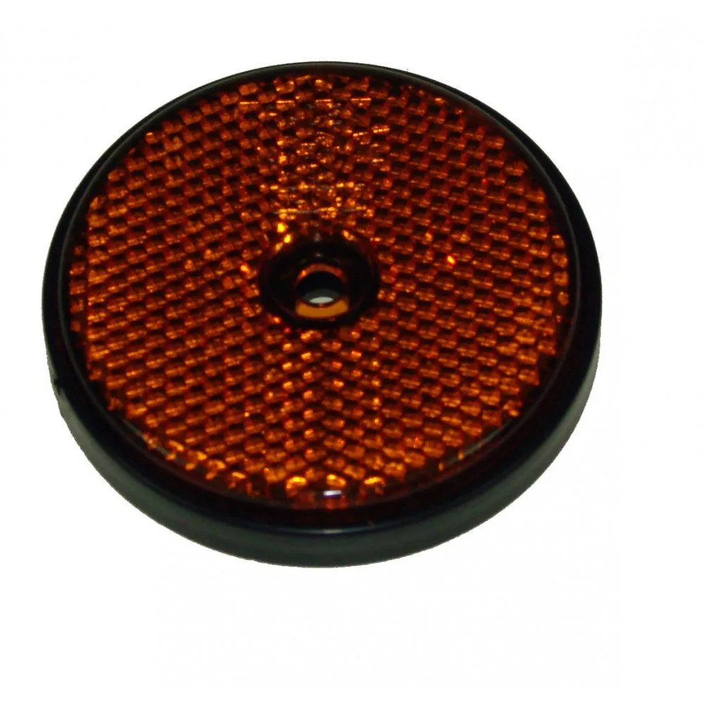 Radex Round Side Amber Reflector MP155B