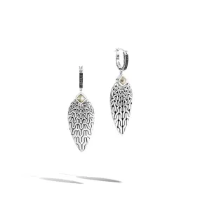 Radial Pavé Drop Earring