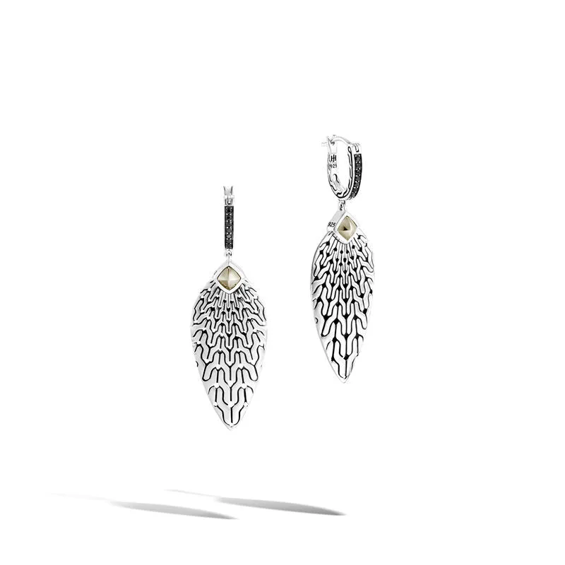 Radial Pavé Drop Earring