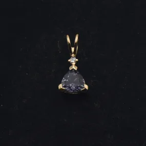 Ross-SImons - Synthetic Color Change Sapphire Vermeil Pendant