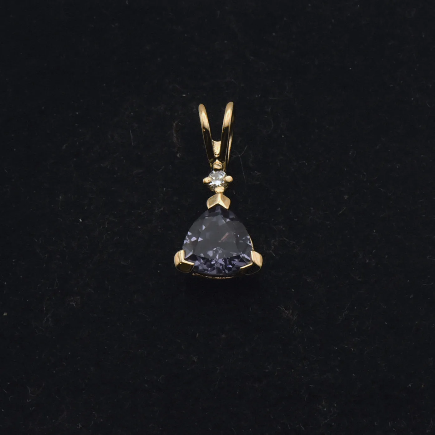 Ross-SImons - Synthetic Color Change Sapphire Vermeil Pendant