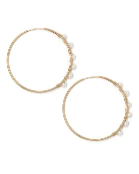 Sea Hoop Earrings