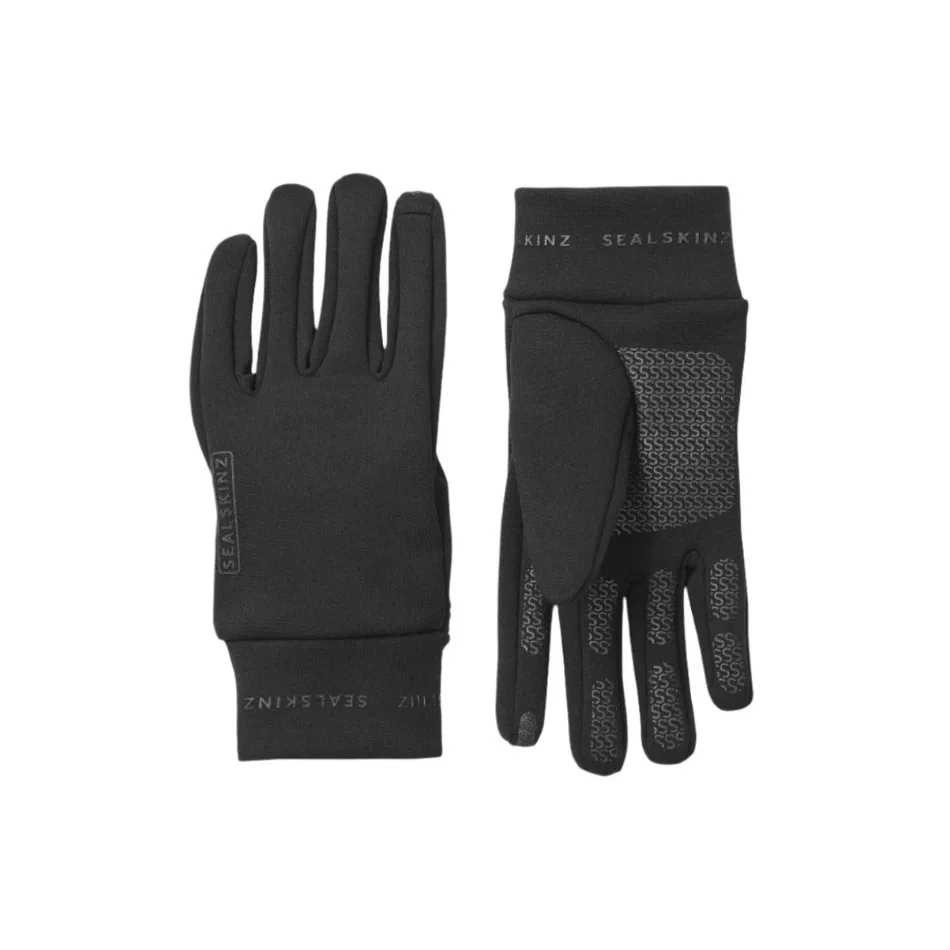 Sealskinz Water Repellent Acle Nano Fleece Glove in Black AW24