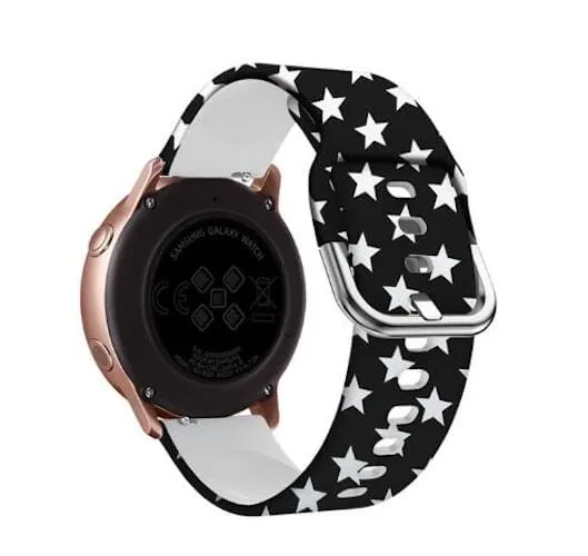 Silicone Pattern Watch Straps compatible with the OnePlus Watch